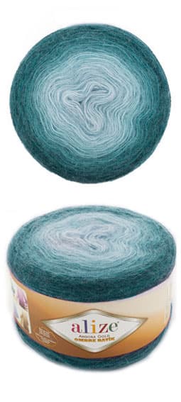 Angora Gold Ombre Batik